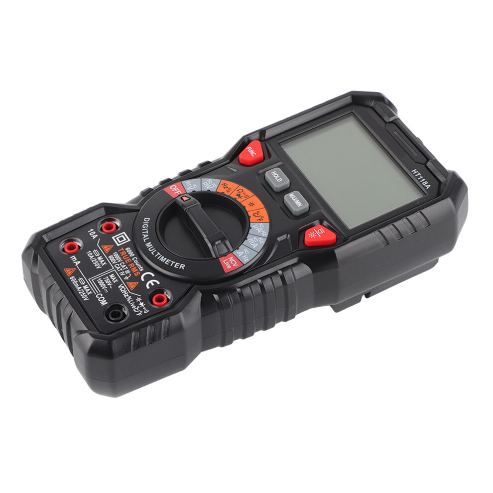 Ht118a Auto-Range Multimeter 6000 Count For Precise True Rms Readings 8711361307630