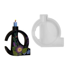 Moules de fabrication de bougies réutilisables en forme de Vase,