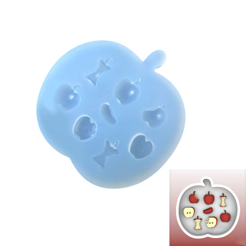 Moule réutilisable en forme de fruit en Silicone, résistant aux 1