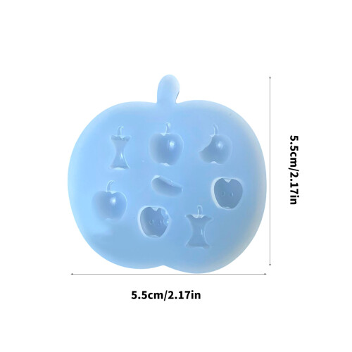 Moule réutilisable en forme de fruit en Silicone, résistant aux 2