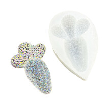 Moule à carottes en diamants en Silicone de qualité alimentaire,