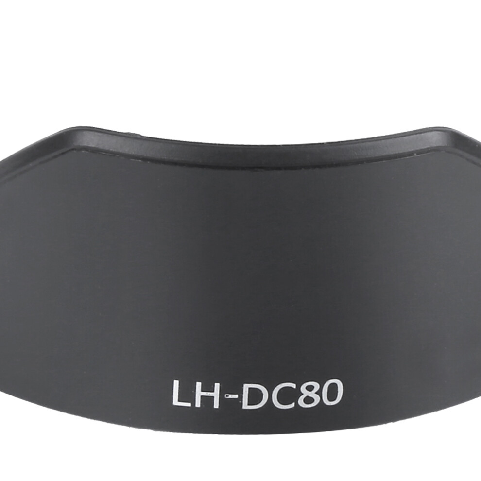 Plastic Lens Hood For G1x Mark Ii Camera, 80Mm Black 9371361315159