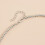 Two Tone Dimensional Heart Necklace Stackable Modern Jewelry 7
