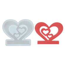 Creative Hollowed Heart Mold Multipurpose Silicone Tool For