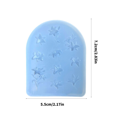 Reusable Flower Silicone Casting Mold For Artistic Resin 2