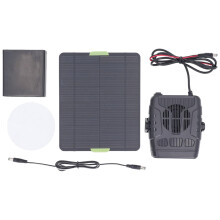 Chicken Coop Heater, Solar Powered Heater 20W Portable Solar for Chicken Coop with Overheat Protection for Pet House, Greenhouse, Animal Shelter, for