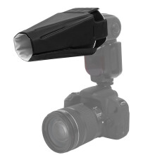 Tragbarer PVC-Falt-Flash-Diffusor für universelle Kamera-Speedlites