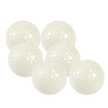 6 Stück Leuchtende Golfbälle Fluoreszierend Helles Leuchten Perfekt für Nachtgolf