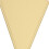 300pcs Gold Triangular Cake Boards 118x78mm Dessert Display Trays 8
