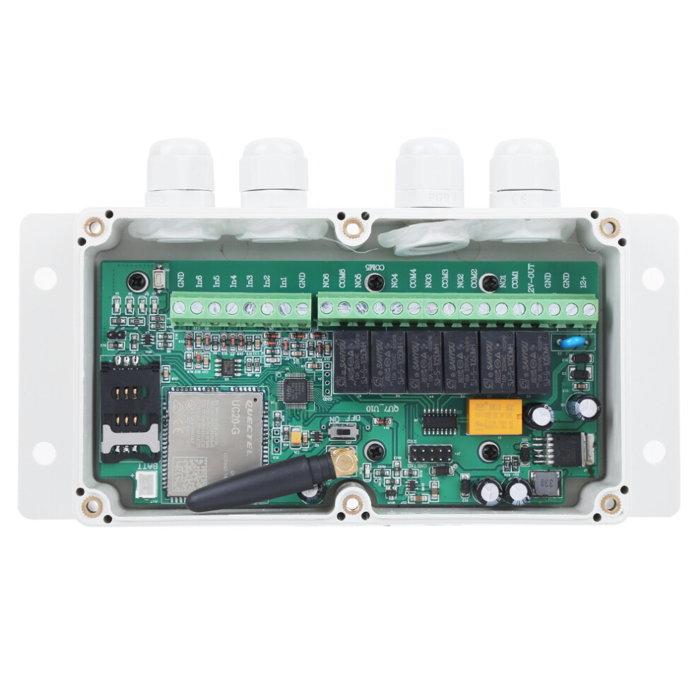 Multi-Relay Gsm Remote Controller For Security Gates - 3G Model 8761361329538