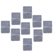 9pcs Marble Whiskey Stones, 2x2x2cm, Reusable Drink Cooler