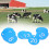 Blue Numbered Tag Labels 1‑20 Pack for Livestock Management Beekeeping 10