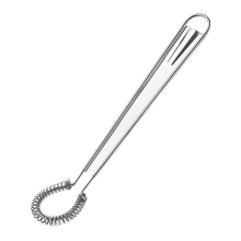 Batidora mágica, mini batidora de huevos de acero inoxidable con mango ergonómico para cocina, batidora de una sola pieza de acero inoxidable apta