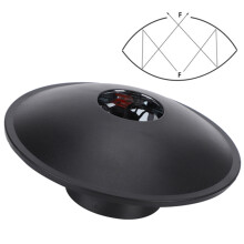 3D Miraskop optisches Illusions-Schreibtischspielzeug, Kunststoff, 15 cm Visueller Hologramm