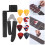 Guitar Accessories Kit with Tuner, Strings, Cutter, Capo & Picks 11