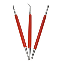 DIY Lederhandwerkszeug 8 Stück Handgemachter Stylus-Set für Schnitzen und Nähen
