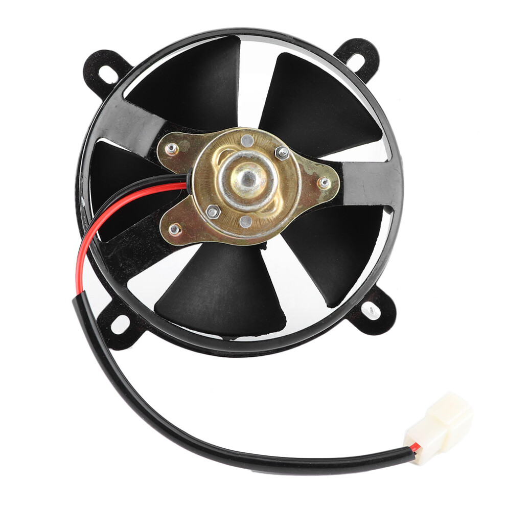 6In Iron & Abs Radiator Fan For 150Cc 200Cc Dirt Bike Atv, 12V 4691361346737