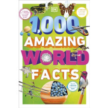 1000 Amazing World Facts by DK Paperback Book