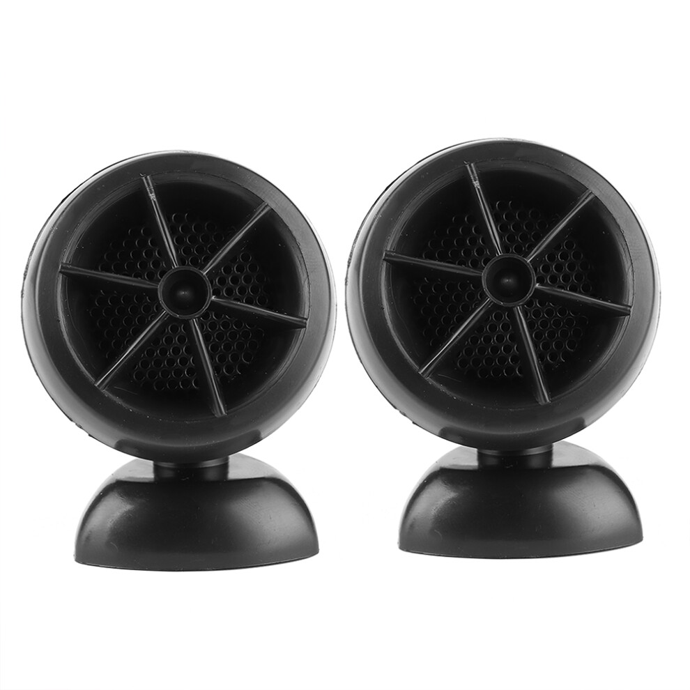 Car Audio 1200W 12V Tweeter Mini Horn Dome Loudspeaker Black 4651361349282