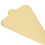 300pcs Gold Triangular Cake Boards 118x78mm Dessert Display Trays 10