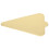 300pcs Gold Triangular Cake Boards 118x78mm Dessert Display Trays 8
