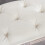 Homcom HOMCOM 2-Tier Bed End Bench, Vintage Stool Button Tufted Window Cream 8