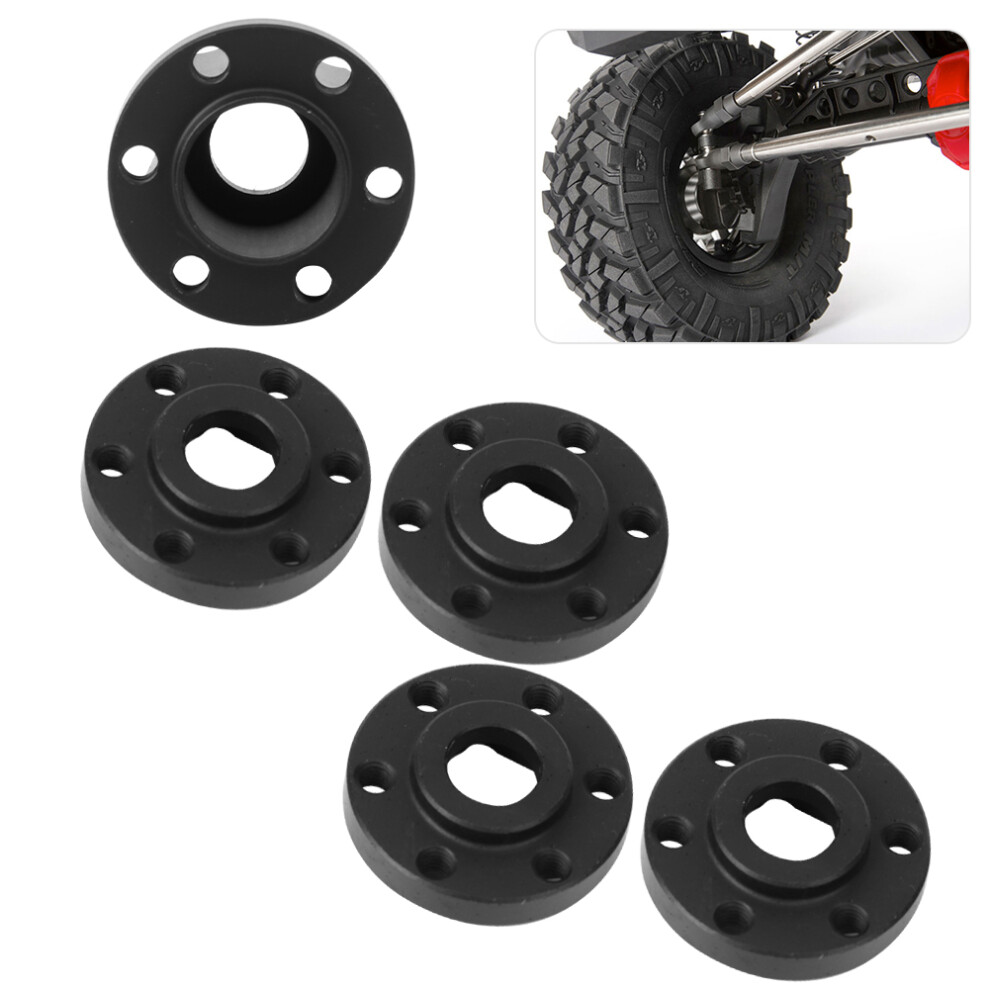 4pcs 1/10 RC Crawler Wheel Hex Hubs Adapter Black for 1.9/2.2 Inch Wheels-image-OPC-PMZ2F2K-NEW