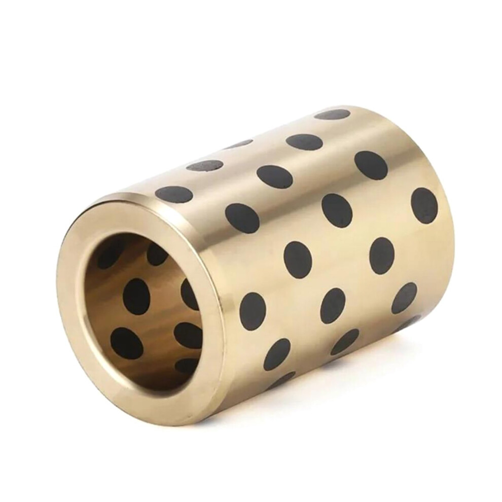 2Pcs Jdb Type Inner Diameter 16Mm Self Lubricating Graphite Copper Sleeve Self Lubricating Bearing Oil Free Bushing,16X22x30mm 16X22x30mm 2 Pieces 9339159236765