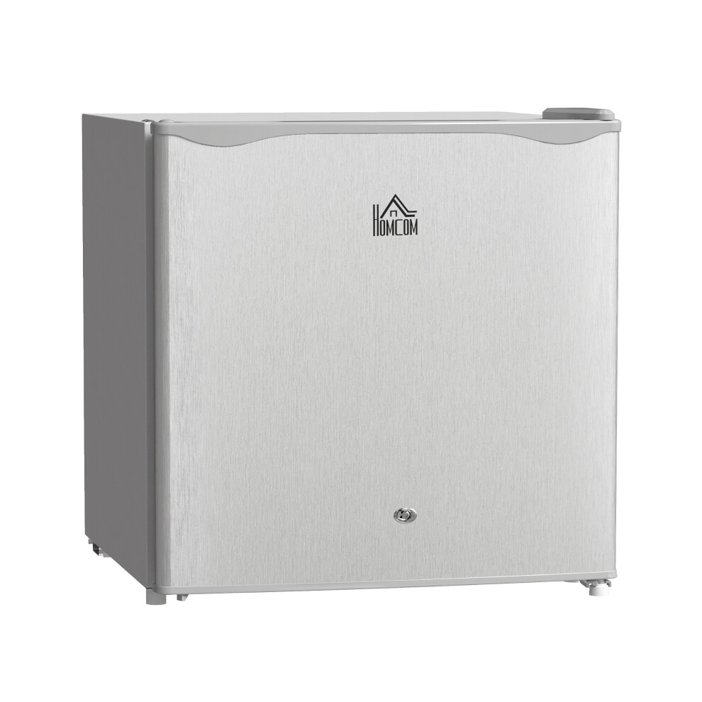Mini Countertop Fridge 46L Grey Lockable Compact Refrigerator for Food & Beverage Storage-image-OPC-PMZ2HMN-NEW