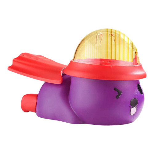 Funny Kittens Foraging Multifunctional Slow Feeder-Purple