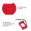 5PCS Adjustable Dogs Pet Training Clickers, Compact Lightweight, ABS Material 9