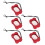 5PCS Adjustable Dogs Pet Training Clickers, Compact Lightweight, ABS Material 2