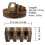 Medieval Alchemist Theme Belt 4 Bottle PU Leather Belt-Black 3