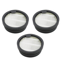 Set of 3 Plastic Vacuum Filter Vacuum Cleaner Round Filter Dust