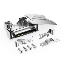Multipurpose SCSI Female Solder Connectors Gold- CN50 female