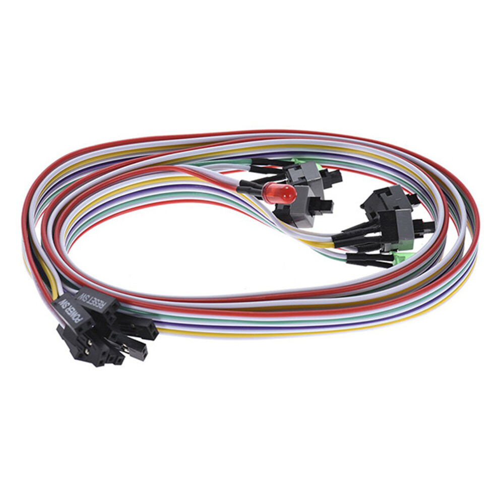 26Inch Desktop Pc Case Power Supply Reset Switches Cable With 7704000142007