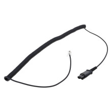 Headsets Cable with RJ9 RJ11 Connectors for QD Headsets to J100,