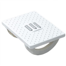 Foot Stool with Roller Massage for Relieve Foot Leg-White