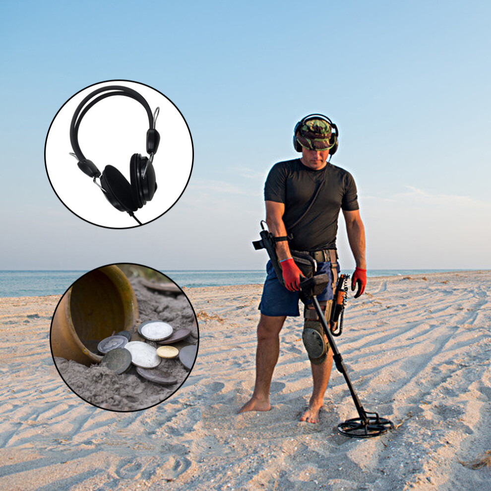 Wired Stereo Earbud Headset For Industrial Metal Detector 3.5Mm Port Portable 4971361370780