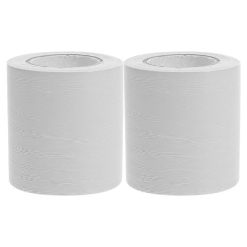Weiße Flex-Fussleiste PVC Selbstklebend Einfach Installation