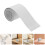 Weiße Flex-Fussleiste PVC Selbstklebend Einfach Installation 10