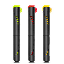 Tragbare Fahrradpumpe Mini-Hand-Luftaufbläser für Bälle, Spielsachen – Rot, Grün, Gelb