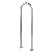 304 Stainless Steel Hot Tub Handrail U Shaped Dock Handrail Spa Safety Grab Bar for Seniors Anti Fall with Adjustable Height 47.1x15.9x3.5in