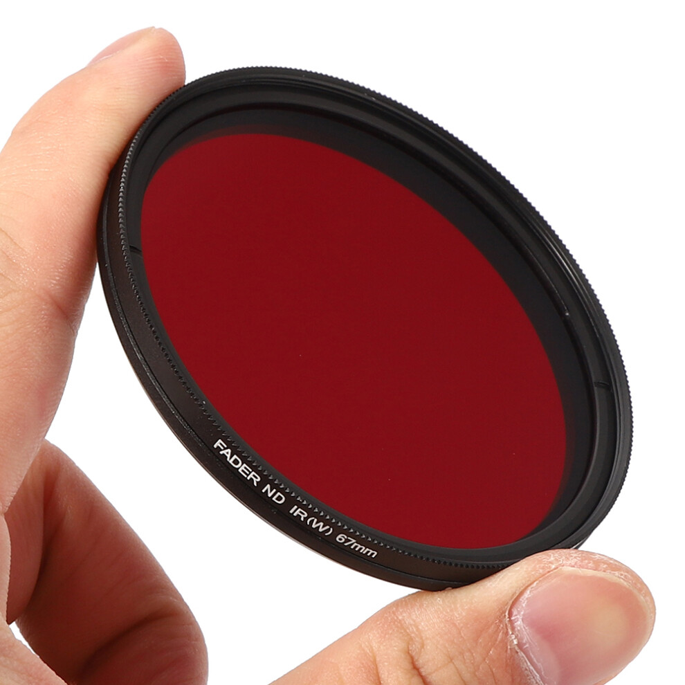 Adjustable Infrared Filter 67Mm For Ir Photography 530-750Nm 7891361377374