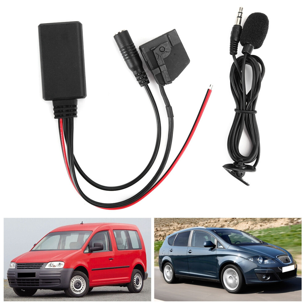 Bluetooth Adapter 18Pin Mfd2 Rns2 Aux Cable For Seat Altea Leon Toledo 4021361379068