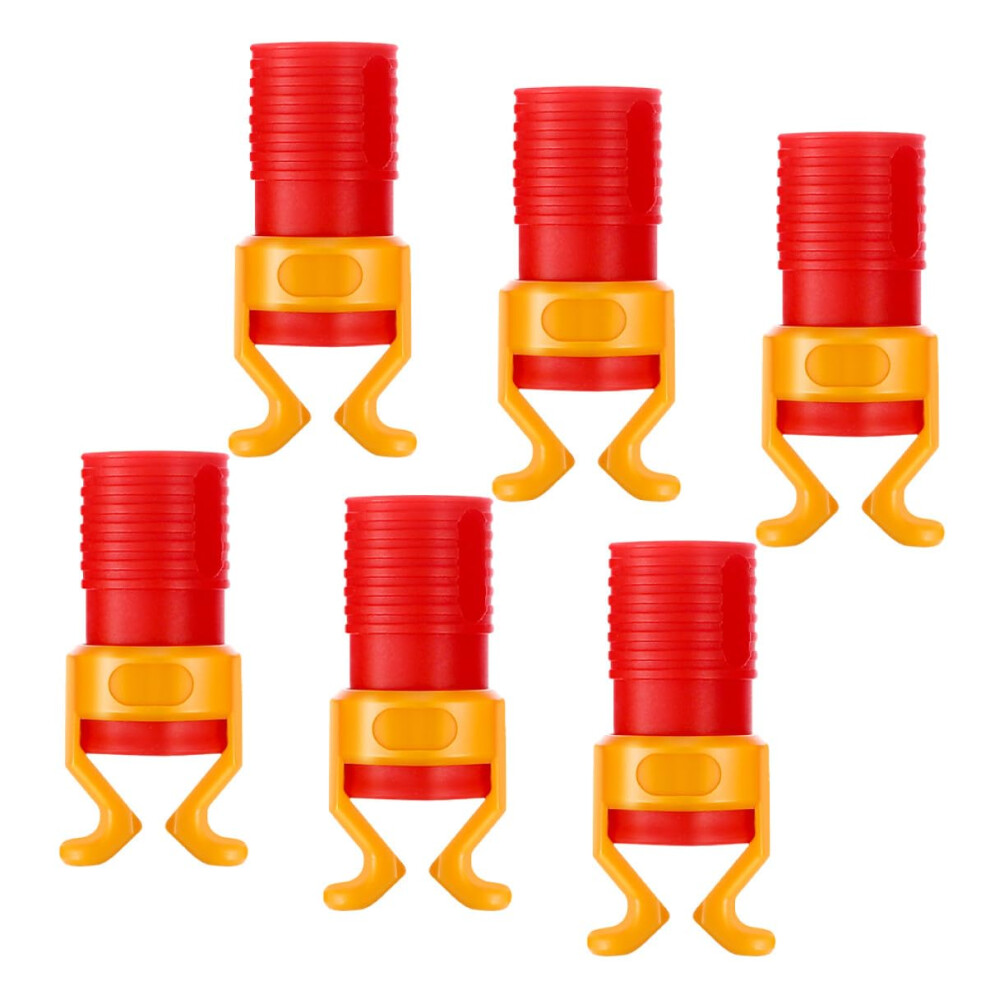 6Pcs Screw Holder Clamp Tool Abs Plastic Fixing Sleeve For Woodworking Precision Screw Gripper Attachment For Efficient Hand Drill Use 9067246728618