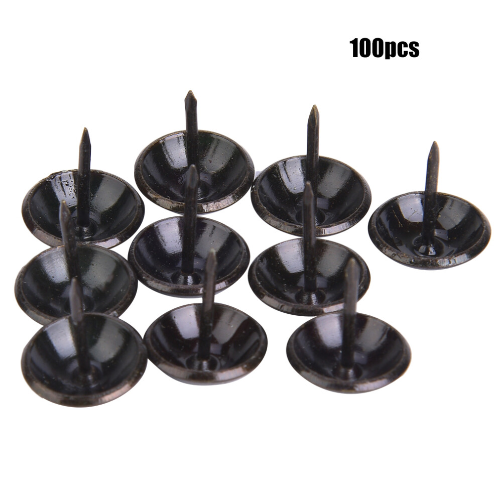Furniture Upholstery Nails 100 Pack Round Head Thickened Decor 19X23mm 4661361393208