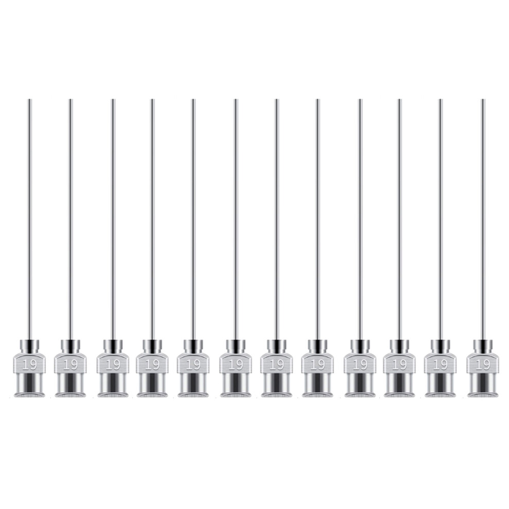 12Pieces Precise Tip Tubes Dispensing Needle For Adhesive-19G 7695000282766