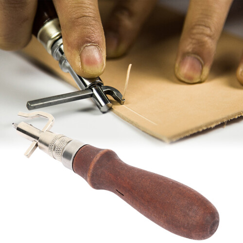 7-in-1 Lederkanten- und Nutfräser-Set mit ergonomischem Griff 2