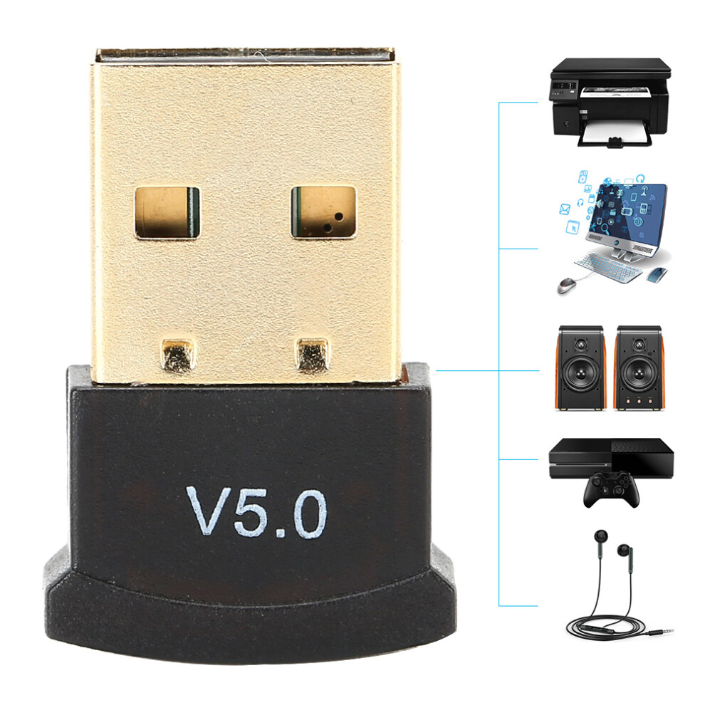 Usb Bluetooth 5.0 Adapter For Tv/Pc Stereo Audio, 20M Range 6921361400046